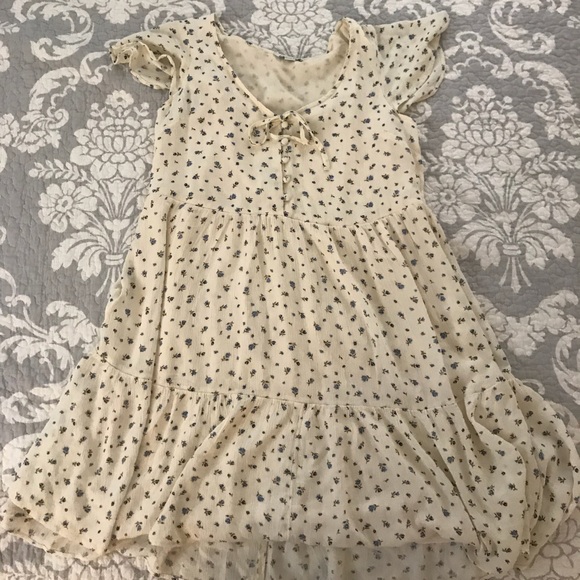 ae tiered babydoll dress